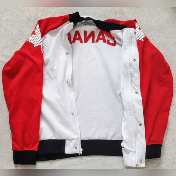Hudson's Bay HBC Olympic Men's XL Team Canada Light Jacket - Picture 13 of 14